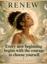 Renew Affirmation Card | Dasanni Speaks