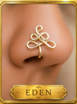 Eden Gold Nose Cuff | Dasanni Speaks