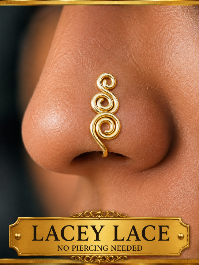 Lacey Lace | Handcrafted No-Piercing Nose Cuff