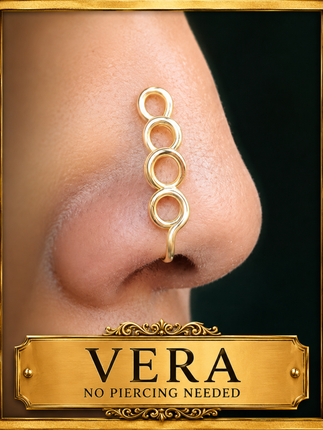 Vera Handcrafted No Piercing Nose Cuff